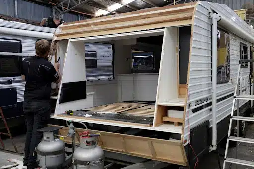 Fixing and Rebuilding Caravan