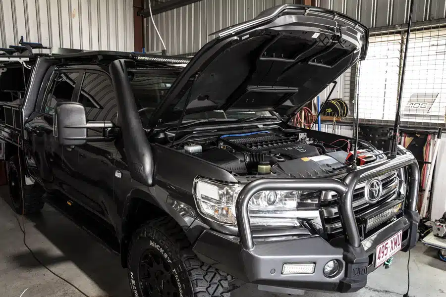 fixing car